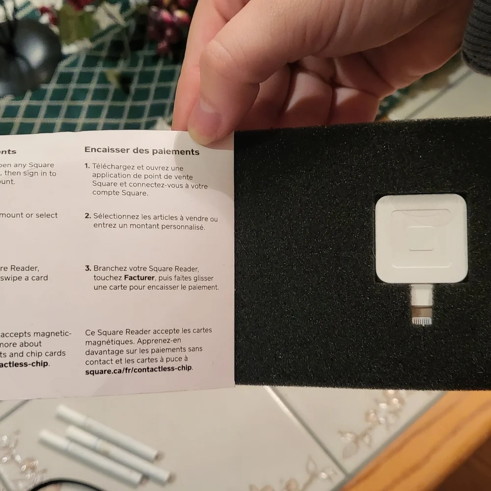 Square reader for Magstrip (*iphone*)